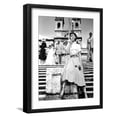 thumbnail image 1 of Art.com Roman Holiday, Audrey Hepburn, Gregory Peck, 1953 Photo, Black Frame Wall Art, 17" x 21", 1 of 5