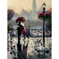 Art.com Romantic Embrace Art Print by Brent Heighton, 12" x 16"