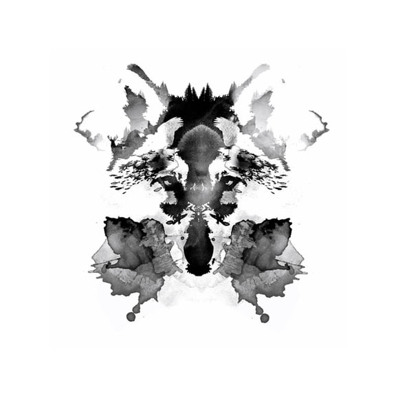 Art.com Rorschach Giclee Print by Robert Farkas, 16" x 16"