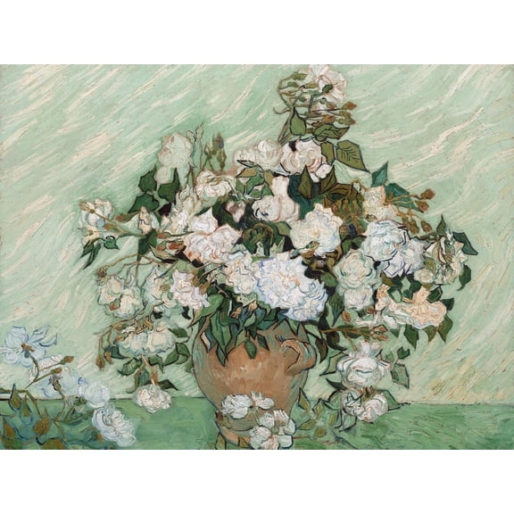 Art.com Roses, 1890 Giclee Print by Vincent van Gogh, 16" x 12"