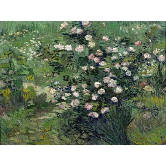 Art.com Roses Peinture De Vincent Van Gogh (1853-1890) 1889 National Museum of Western Art, Tokyo, Japon Giclee Print by Vincent van Gogh, 32" x 24"