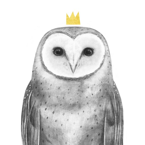 Art.com Royal Forrester II Art Print by Victoria Borges, 12" x 16"