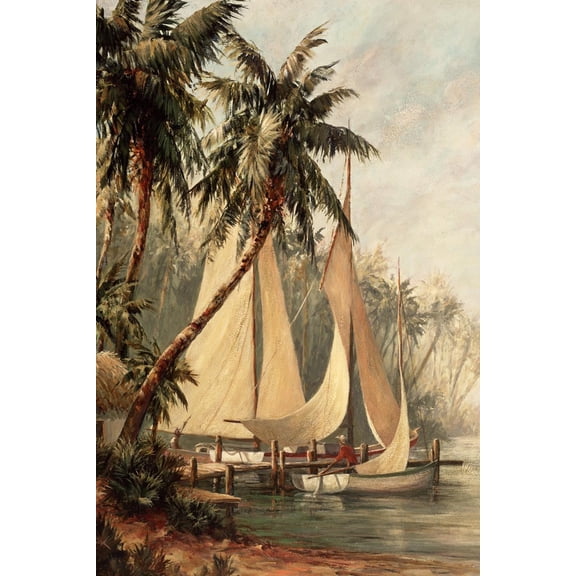 Art.com Rum Cay Art Print by Malarz, 12" x 18"