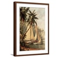 thumbnail image 1 of Art.com Rum Cay Art Print by Malarz, Brown Frame Wall Art, 21" x 29", 1 of 5