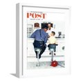 thumbnail image 1 of Art.com Runaway Saturday Evening Post Cover, September 20,1958 Giclee Print by Norman Rockwell, White Frame Wall Art, 17" x 21", 1 of 5