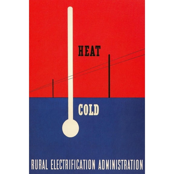 Art.com Rural Electrification Administration Poster Art Print, 24" x 36"