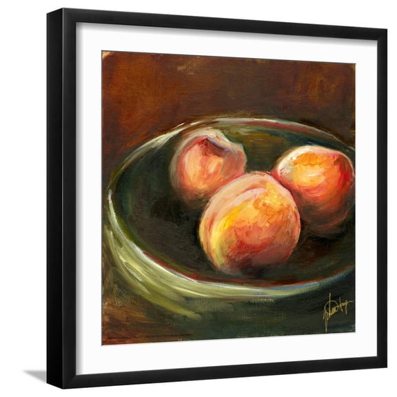 Art.com Rustic Fruit II Art Print by Ethan Harper, Black Frame Wall Art, 21" x 21"