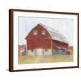 thumbnail image 1 of Art.com Rustic Red Barn II Art Print by Ethan Harper, Brown Frame Wall Art, 29" x 23", 1 of 5
