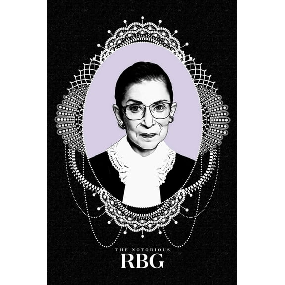 Art.com Ruth Bader Ginsburg - The Notorious RBG Art Print, 12" x 18"