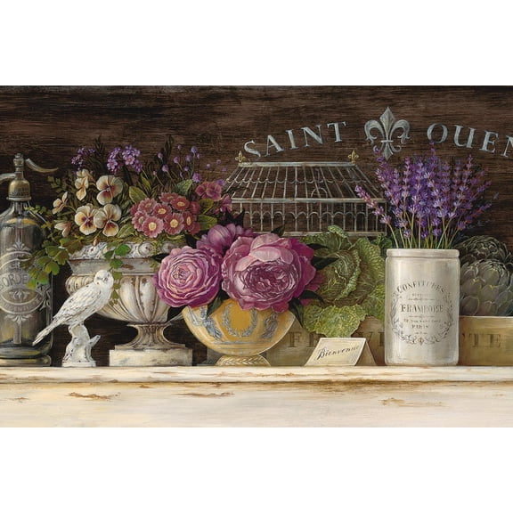 Art.com Saint Ouen Vignette Art Print by Angela Staehling, 18" x 12"