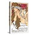 thumbnail image 1 of Art.com Salon Des Cent-Exhibition Stretched Canvas Print Wall Art by Alphonse Mucha, 12" x 18", 1 of 4