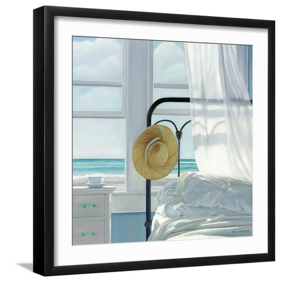 Art.com Sand in the Sheets Art Print by Karen Hollingsworth, Black Frame Wall Art, 21" x 21"