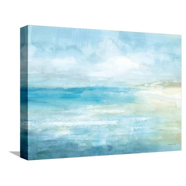 Art.com Sandy Cove Stretched Canvas Print Wall Art by Danhui Nai, 16" x 12"