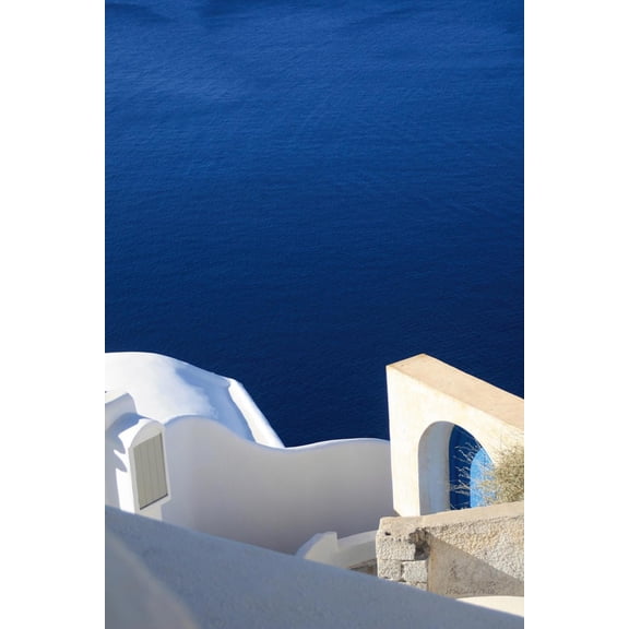 Art.com Santorini II Art Print by Sara Zieve Miller, 24" x 36"