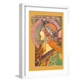 thumbnail image 1 of Art.com Savonnerie de Bagnolet Art Print by Alphonse Mucha, White Frame Wall Art, 17" x 23", 1 of 5