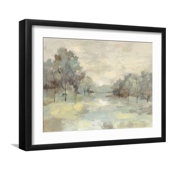 Art.com Scenic Treescape Art Print by Silvia Vassileva, Black Frame Wall Art, 21" x 17"