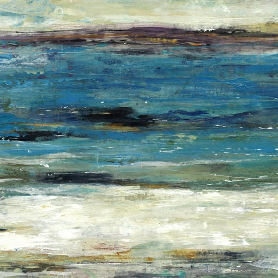 Art.com Sea Breeze Abstract II Art Print, 16" x 16"