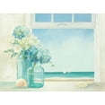 thumbnail image 1 of Art.com Seaside Hydrangea Art Print, 32" x 24", 1 of 3