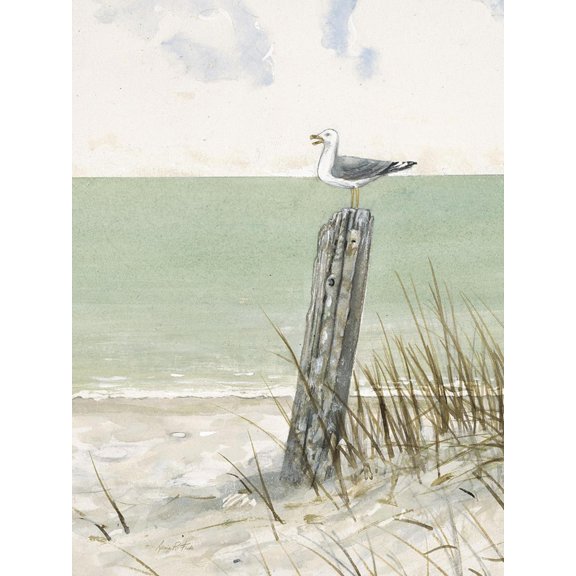 Art.com Seaside Perch Art Print by Arnie Fisk, 12" x 16"