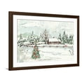 thumbnail image 1 of Art.com Seasonal Charm X Art Print by Anne Tavoletti, Brown Frame Wall Art, 44" x 32", 1 of 5