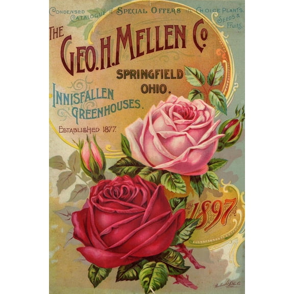 Art.com Seed Catalogues: The Geo. H. Mellen Co. Condensed Catalogue of Special Offers Art Print, 12" x 18"