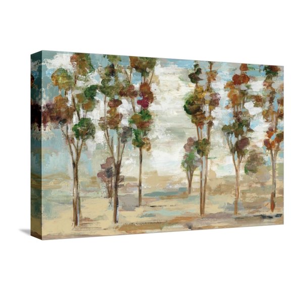 Art.com Serene Forest Stretched Canvas Print Wall Art by Silvia Vassileva, 18" x 12"