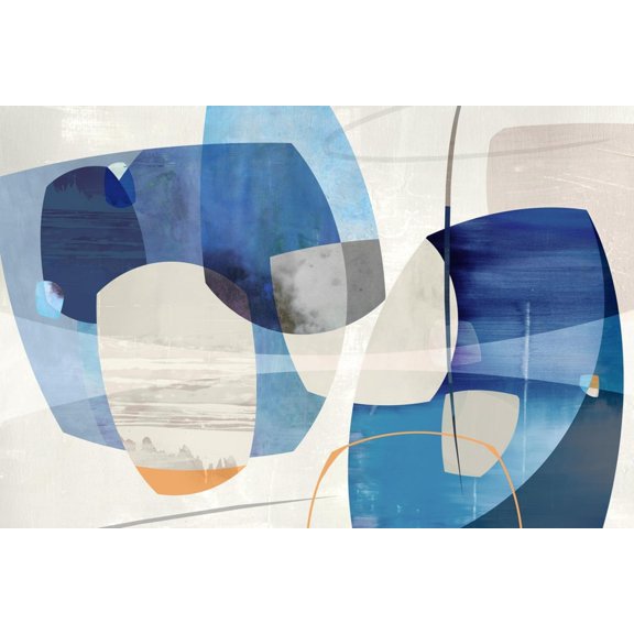 Art.com Shapes and Shapes Art Print by Anna Polanski, 18" x 12"