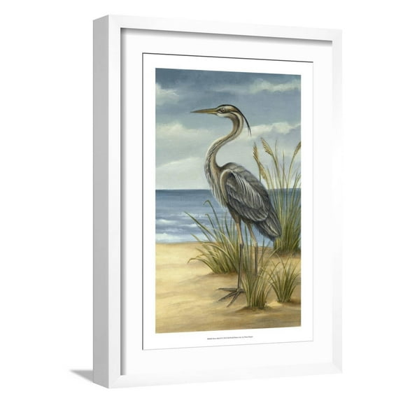 Art.com Shore Bird II Art Print by Ethan Harper, White Frame Wall Art, 17" x 23"