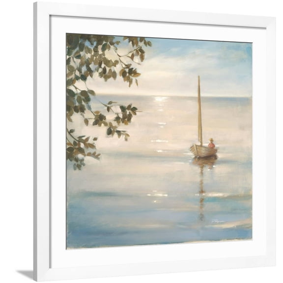 Art.com Shore Winds Art Print by Paulo Romero, White Frame Wall Art, 38" x 38"