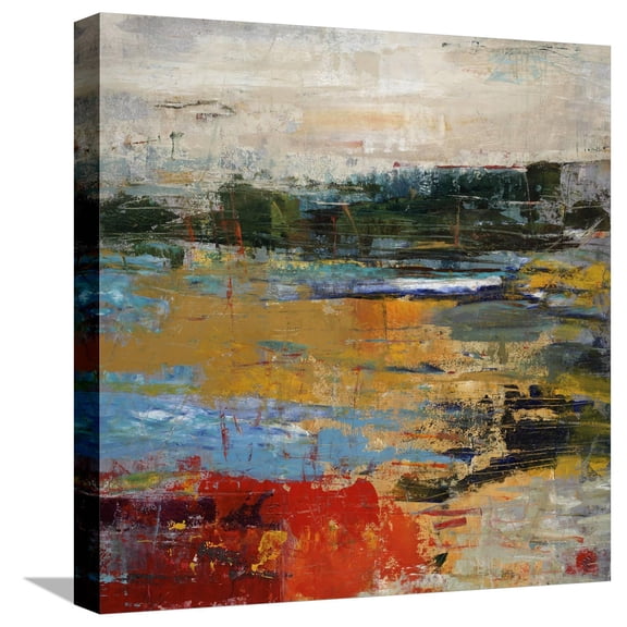 Art.com Sienna Sunset Stretched Canvas Print Wall Art by Jodi Maas, 16" x 16"
