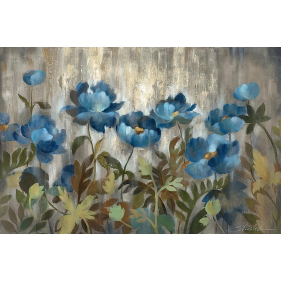 Art.com Silver and Sapphire Art Print by Silvia Vassileva, 18" x 12"