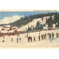 thumbnail image 1 of Art.com Skiing at Big Bromley, Manchester, Vermont Art Print, 24" x 16", 1 of 4