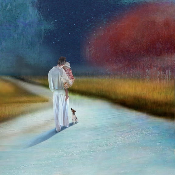 Art.com Sleepy Time Art Print by Nancy Tillman, 16" x 16"