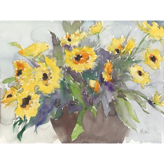 Art.com Something Floral V Art Print by Samuel Dixon, 16" x 12"