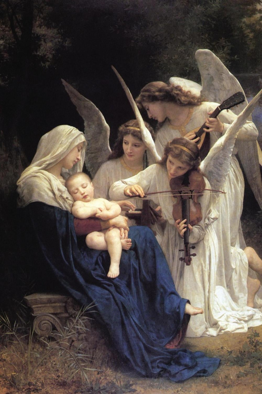 Song of the Angels 12" x 18" Canvas Print