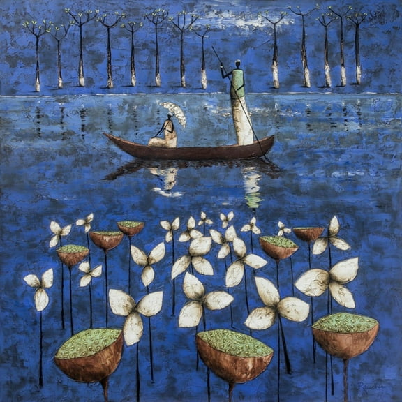 Art.com Soulful River Art Print by Michel Rauscher, 16" x 16"