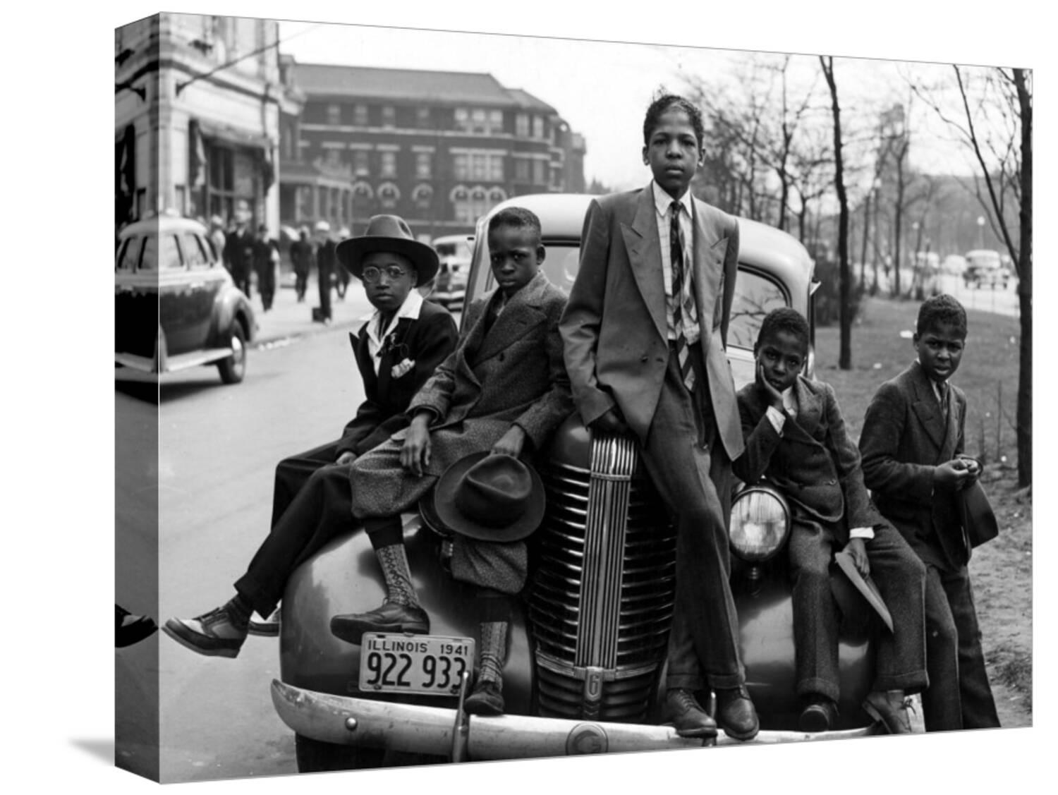 Art.com Southside Boys, Chicago, 1941 Stretched Canvas Print Wall Art ...