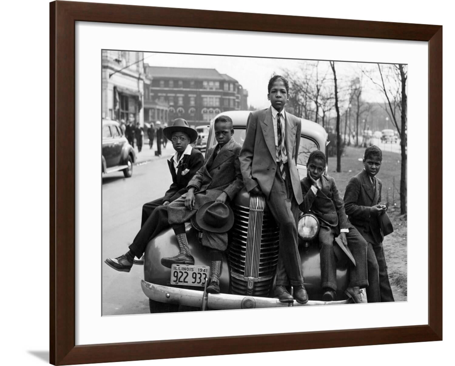 Art.com Southside Boys, Chicago, c.1941 Photographic Print by Russell ...