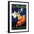 thumbnail image 1 of Art.com Spain - La Paloma - Anis Aguardiente Promotional Poster Art Print by Lantern Press, Black Frame Wall Art, 21" x 29", 1 of 5
