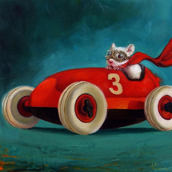 Art.com Speed Racer Art Print by Lucia Heffernan, 16" x 16"