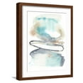thumbnail image 1 of Art.com Spiral Bloom I Art Print by Jennifer Goldberger, Brown Frame Wall Art, 17" x 21", 1 of 5