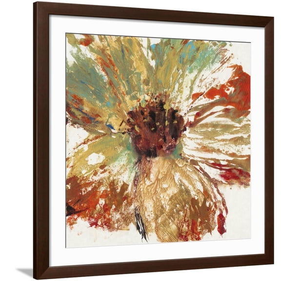 Art.com Splash III Art Print by Tim OToole, Brown Frame Wall Art, 38" x 38"