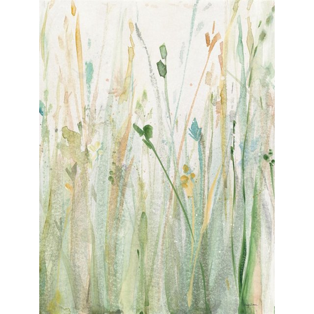 Art.com Spring Grasses II Crop Art Print by Avery Tillmon, 24" x 32"