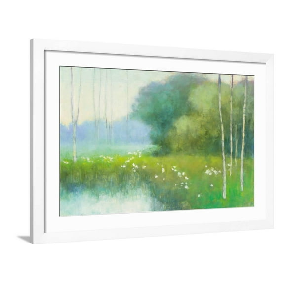 Art.com Spring Midst Art Print by Julia Purinton, White Frame Wall Art, 44" x 32"