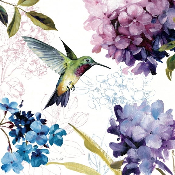 Art.com Spring Nectar Square II Art Print by Lisa Audit, 16" x 16"