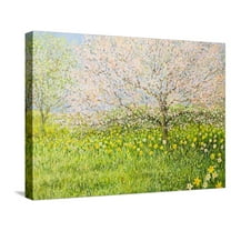 Art.com Springtime Impression Stretched Canvas Print Wall Art by kirilstanchev, 24" x 18"