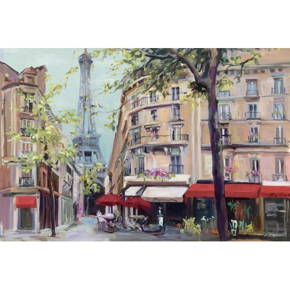 Art.com Springtime in Paris Art Print by Hageman Marilyn, 18" x 12"