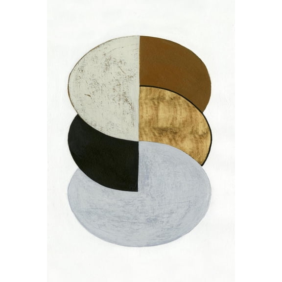 Art.com Stacked Coins I Art Print by Grace Popp, 12" x 18"