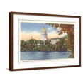 thumbnail image 1 of Art.com State Capitol, Charleston, West Virginia Art Print, Brown Frame Wall Art, 29" x 21", 1 of 5