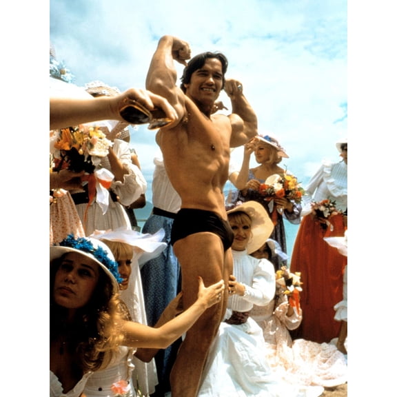 Art.com Stay Hungry, Arnold Schwarzenegger, 1976 Photo, 12" x 16"